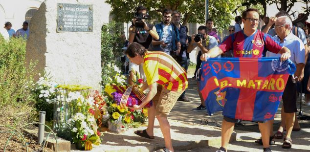 Ofrena floral de la Diada Ofrena floral de la Diada