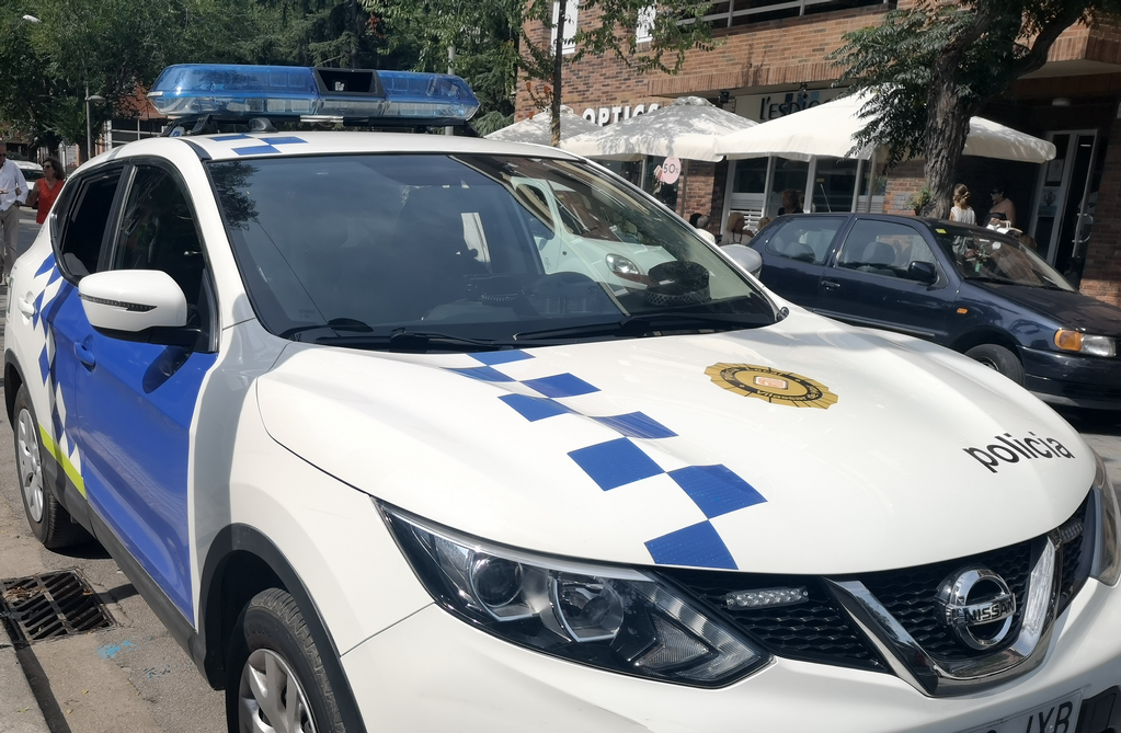 Vehículo de la Policía Local de Vilassar de Mar. Foto: Ayuntamiento