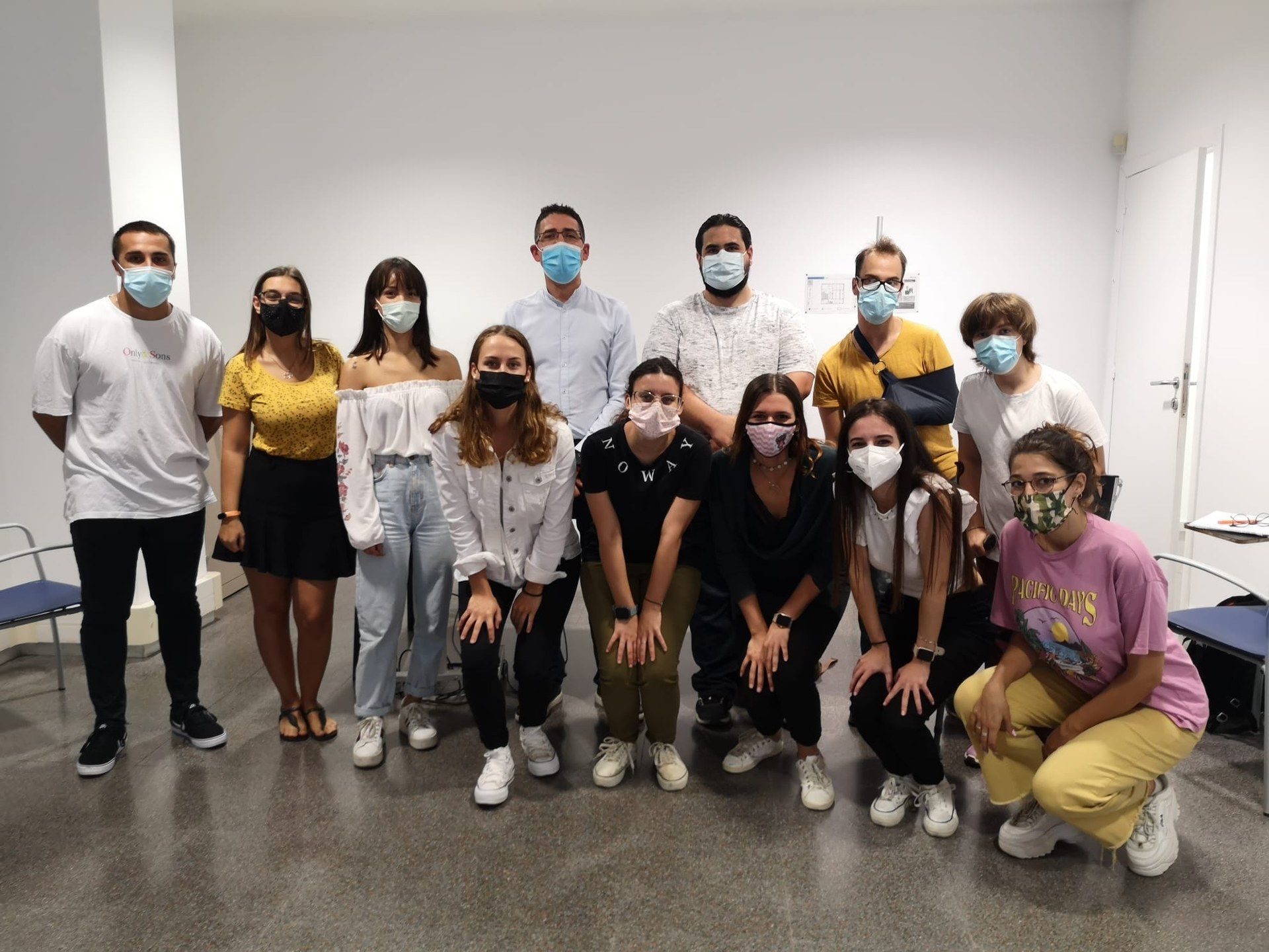 Los 10 jóvenes contratados por el Ayuntamiento