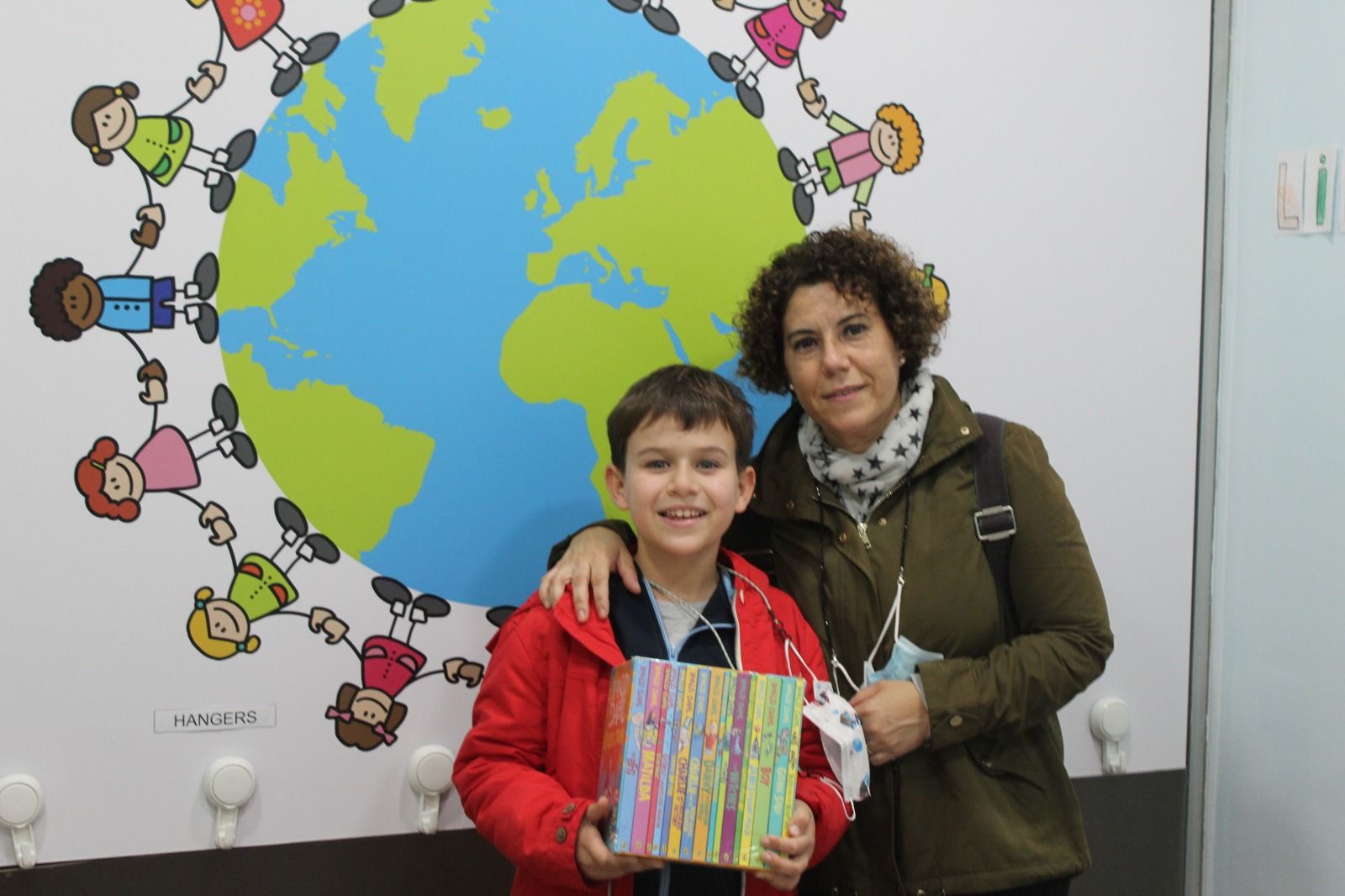 Els guanyadors del sorteig Global English.