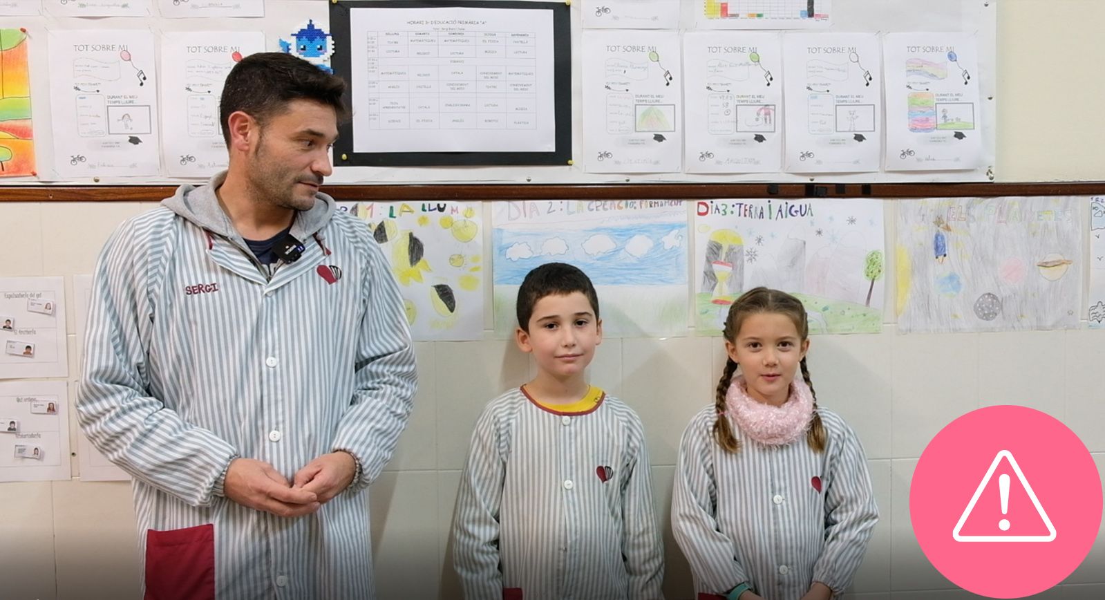 La classe de la Berta i l'Àlex alertaran dels perills de Mataró La classe de la Berta i l'Àlex alertaran dels perills de Mataró