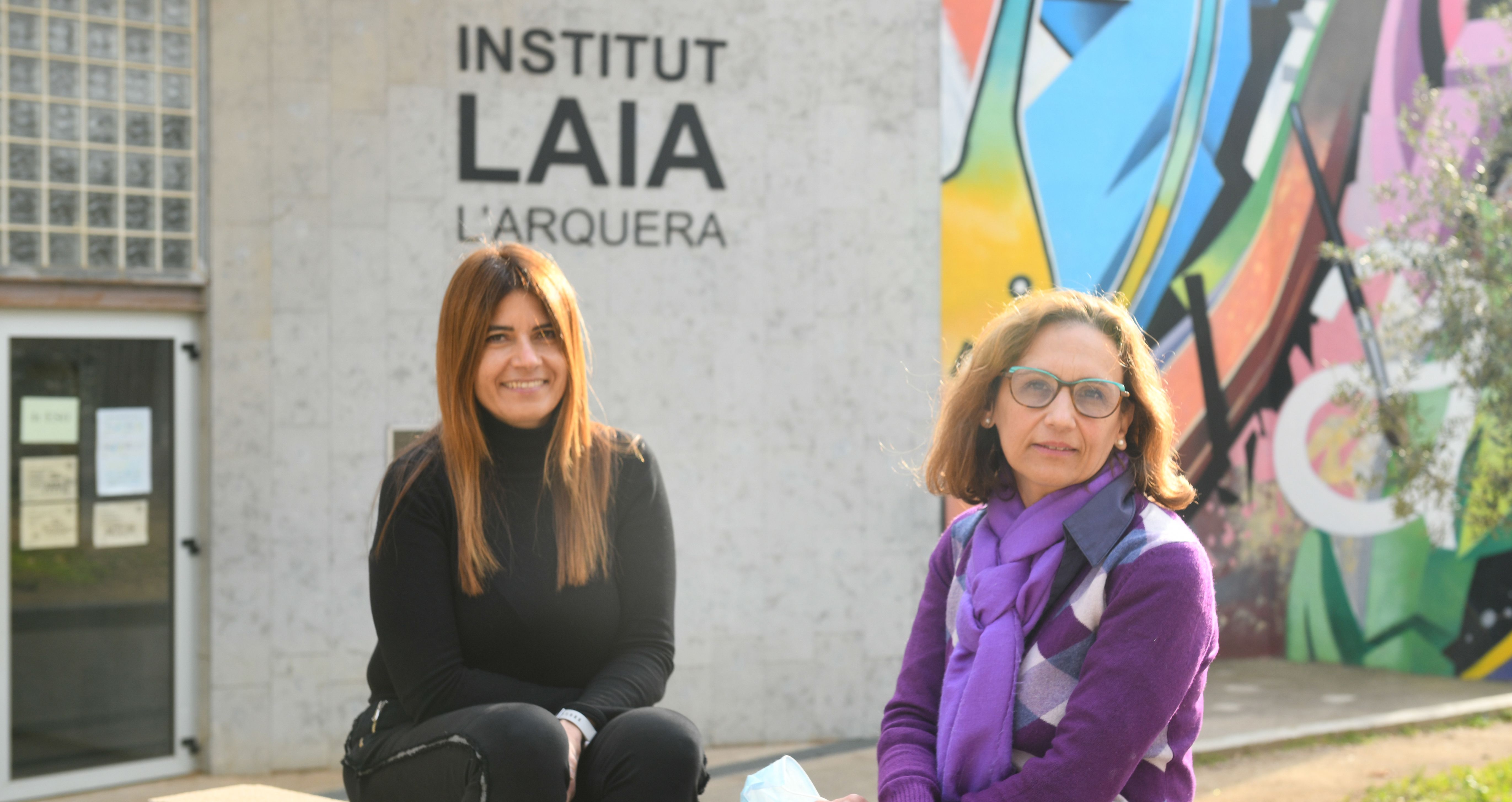La Sandra Martín, directora, y la Elionor Rosell, ninguno de estudios | R. G. Gallofré La Sandra Martín, directora, y la Elionor Rosell, ninguno de estudios | R. G. Gallofré