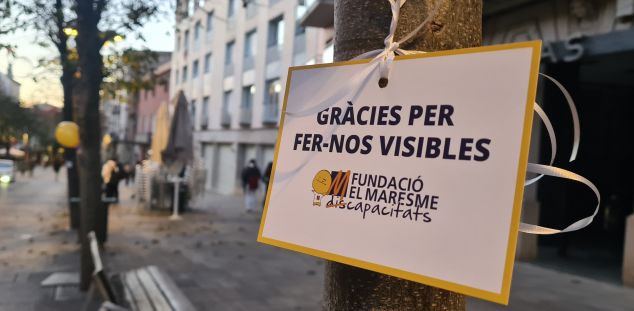 Acció de la Fundació a la Riera de Mataró Acció de la Fundació a la Riera de Mataró
