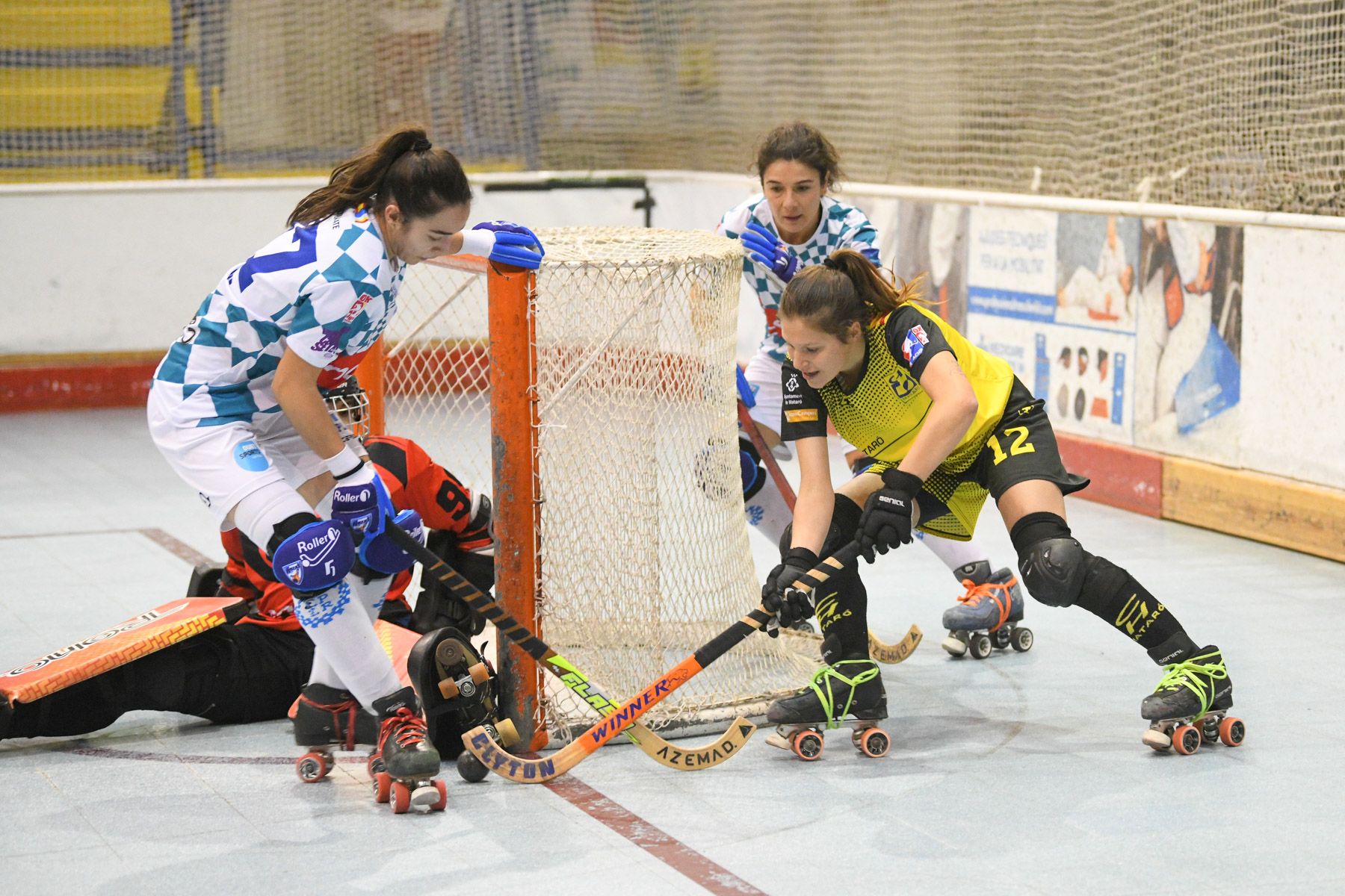 Un partit del CH Mataró. Foto: R.Gallofré