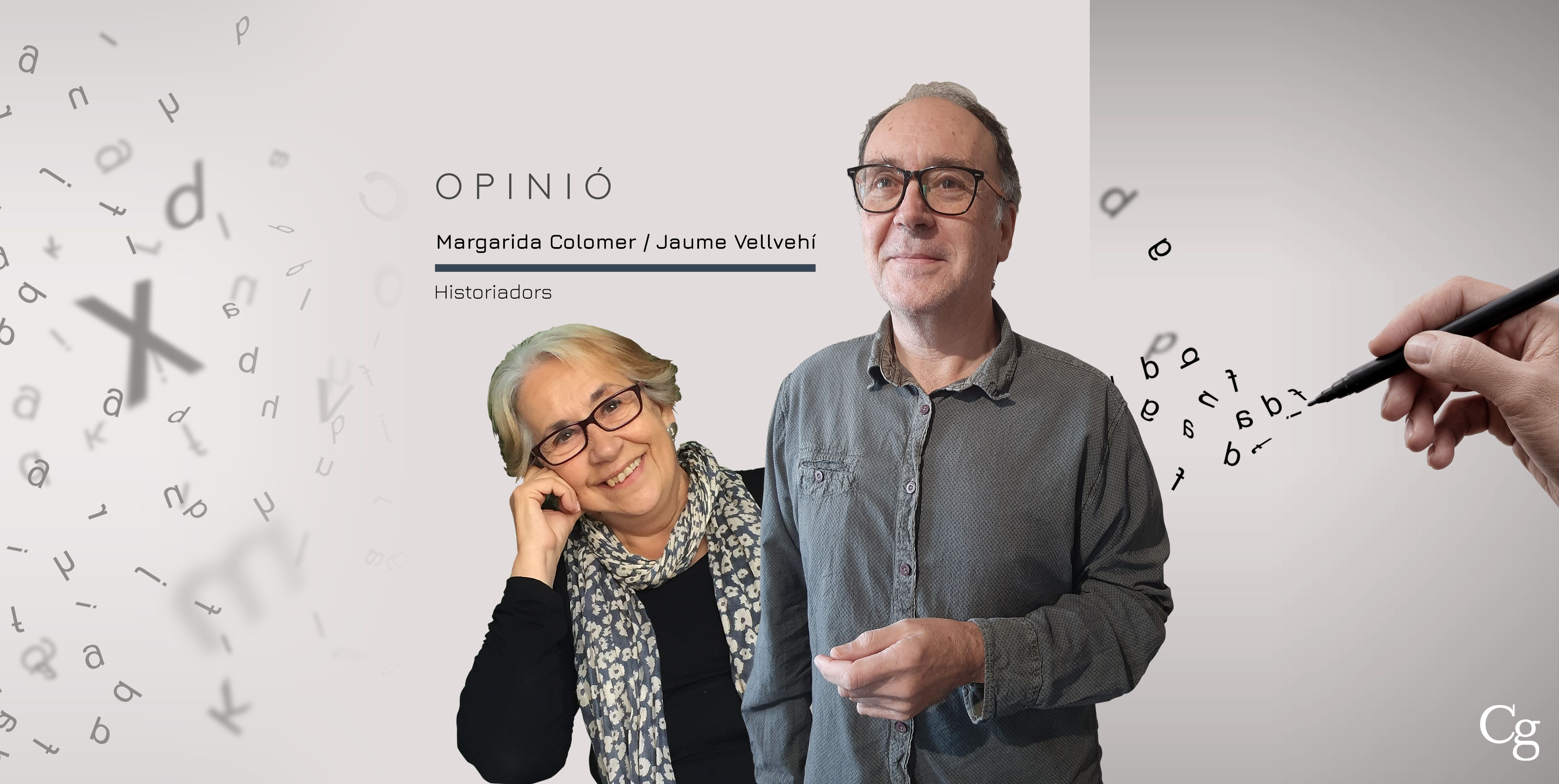 Margarida Colomer i Jaume Vellvehí, autors de l'article 'Ateneu Mataronès? Ateneu Obrer? Ateneu?'