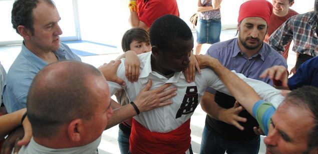 Un moment de l'assaig