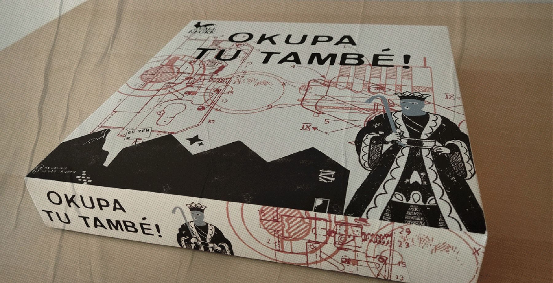 juego de tabla 'Okupa tú también'
