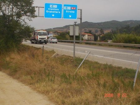 La autopista C-60, en una imagen de archivo La autopista C-60, en una imagen de archivo