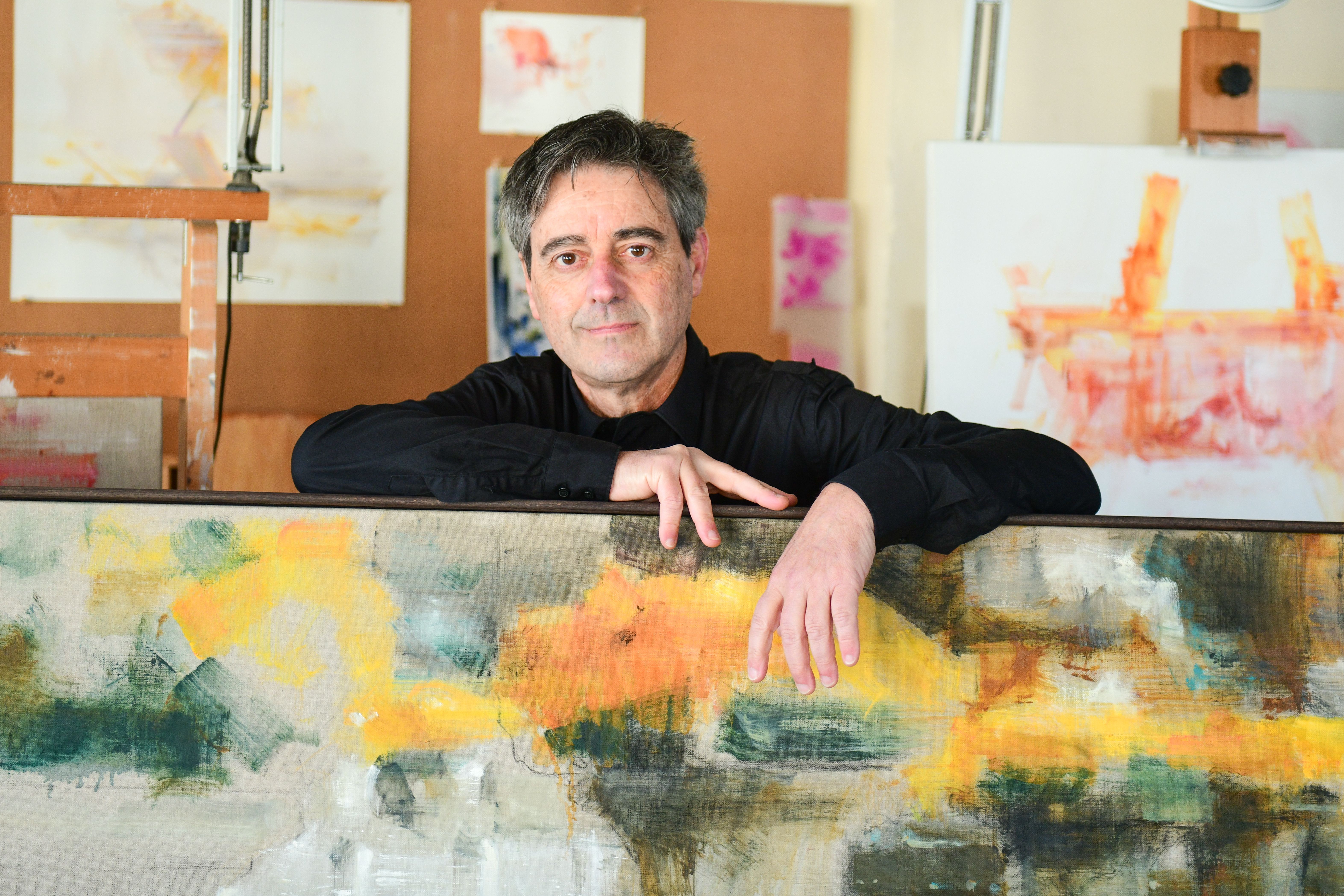 Albert Alís presenta obra ‘En cru’. Foto: R. Gallofré