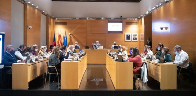 Ple municipal del mes de març de 2022. Foto: R.Gallofré Ple municipal del mes de març de 2022. Foto: R.Gallofré