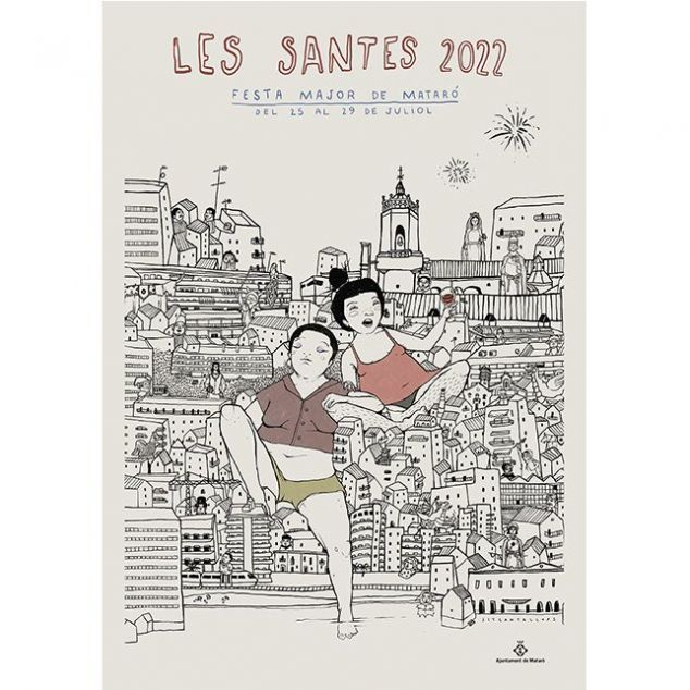 Aquest és el cartell de Les Santes 2022