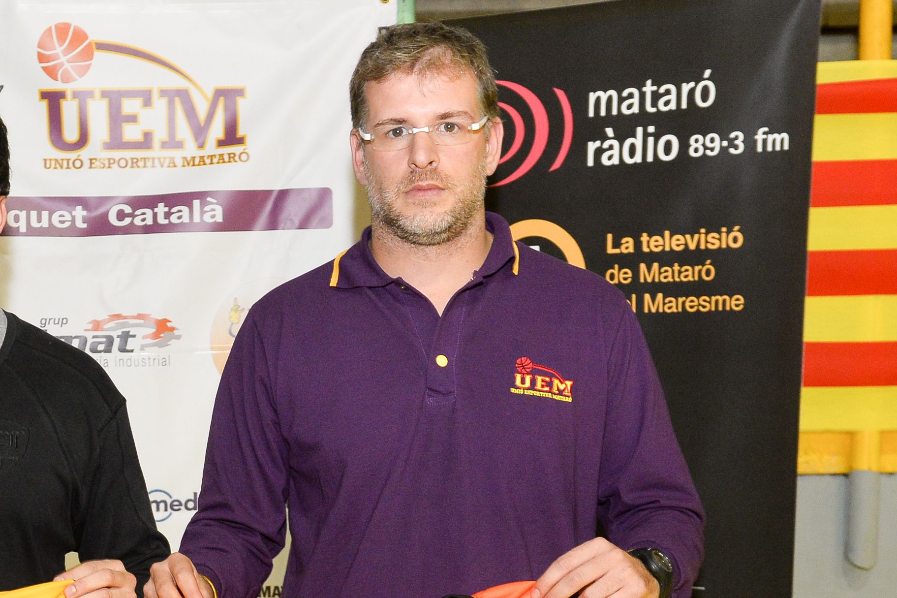 Marc Guillem, ja ex-entrenador de la UE Mataró