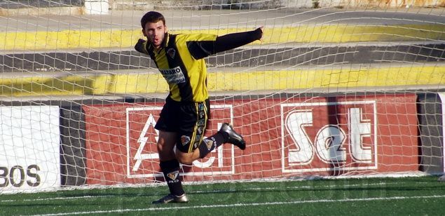 Aitor Moreno en letapa de juvenil al CE Mataró