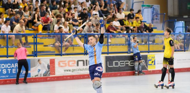 Hoquei CH Mataró Vilafranca play off ascens. Foto: R.Gallofré