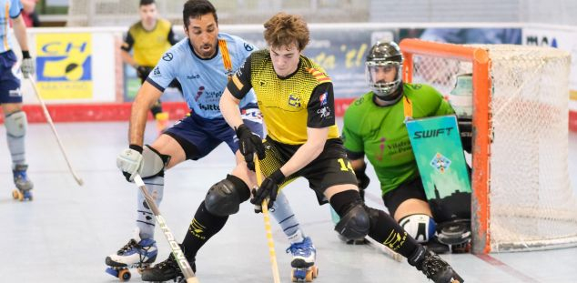 Hoquei CH Mataró Vilafranca play off ascens. Foto: R.Gallofré