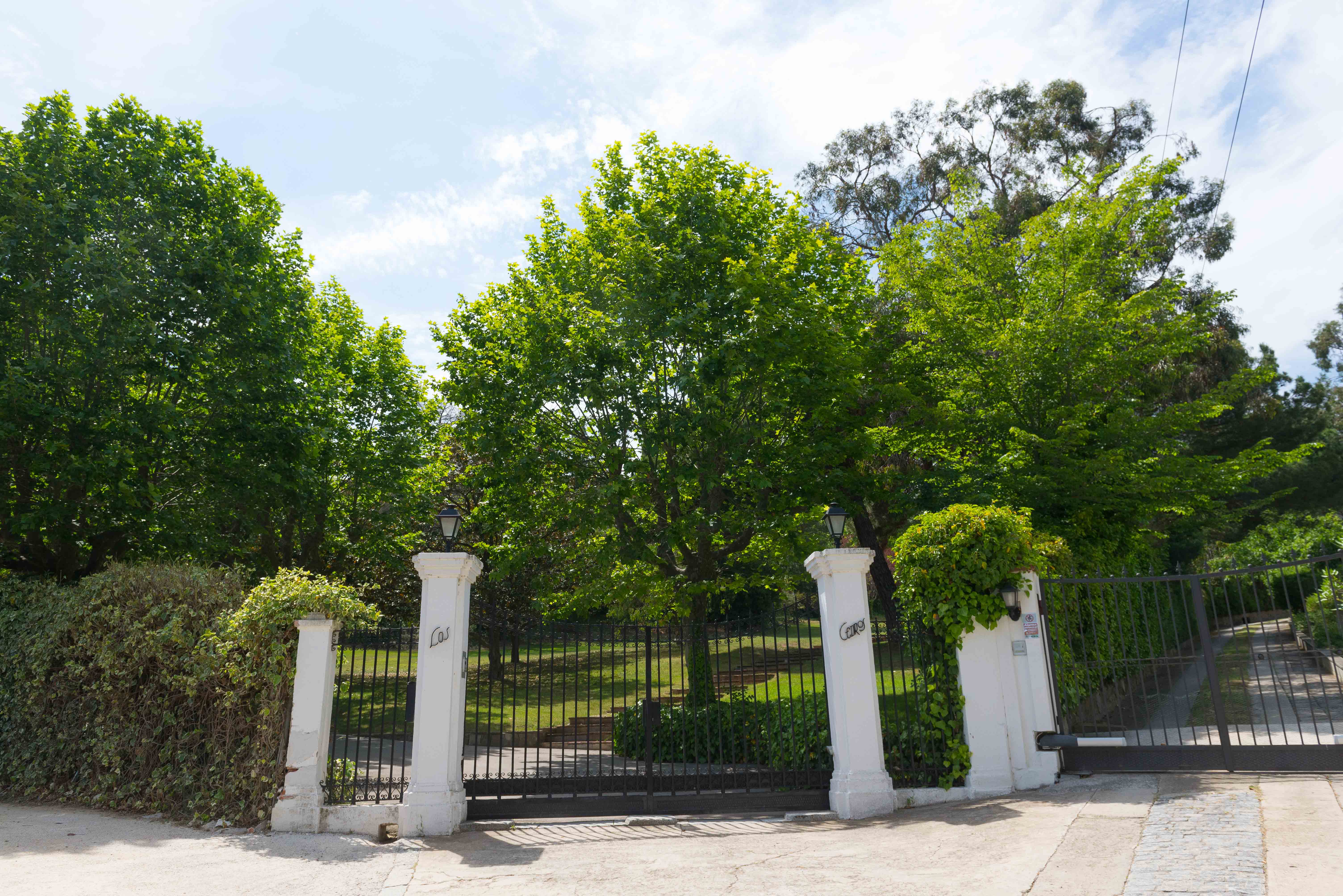 L'entrada de la finca. Foto: R.Gallofré