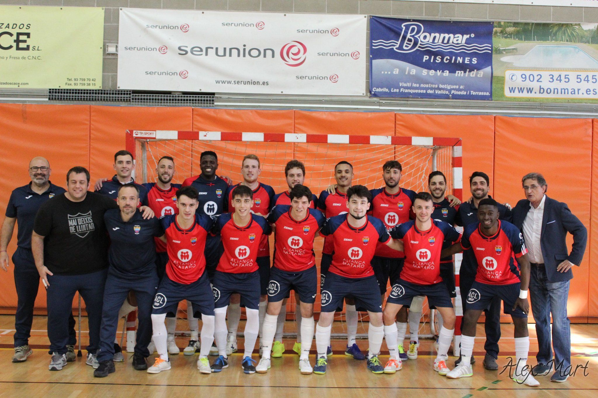 L'equip del Futsal d'aquesta temporada.