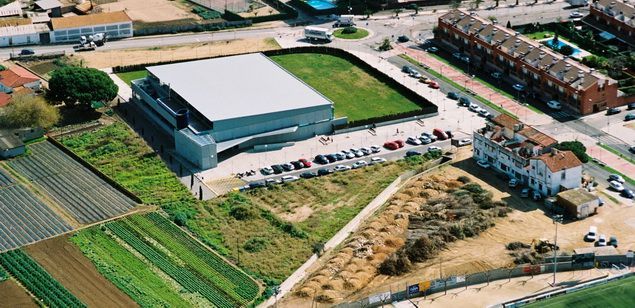 Vista del sector de afectación arqueológica