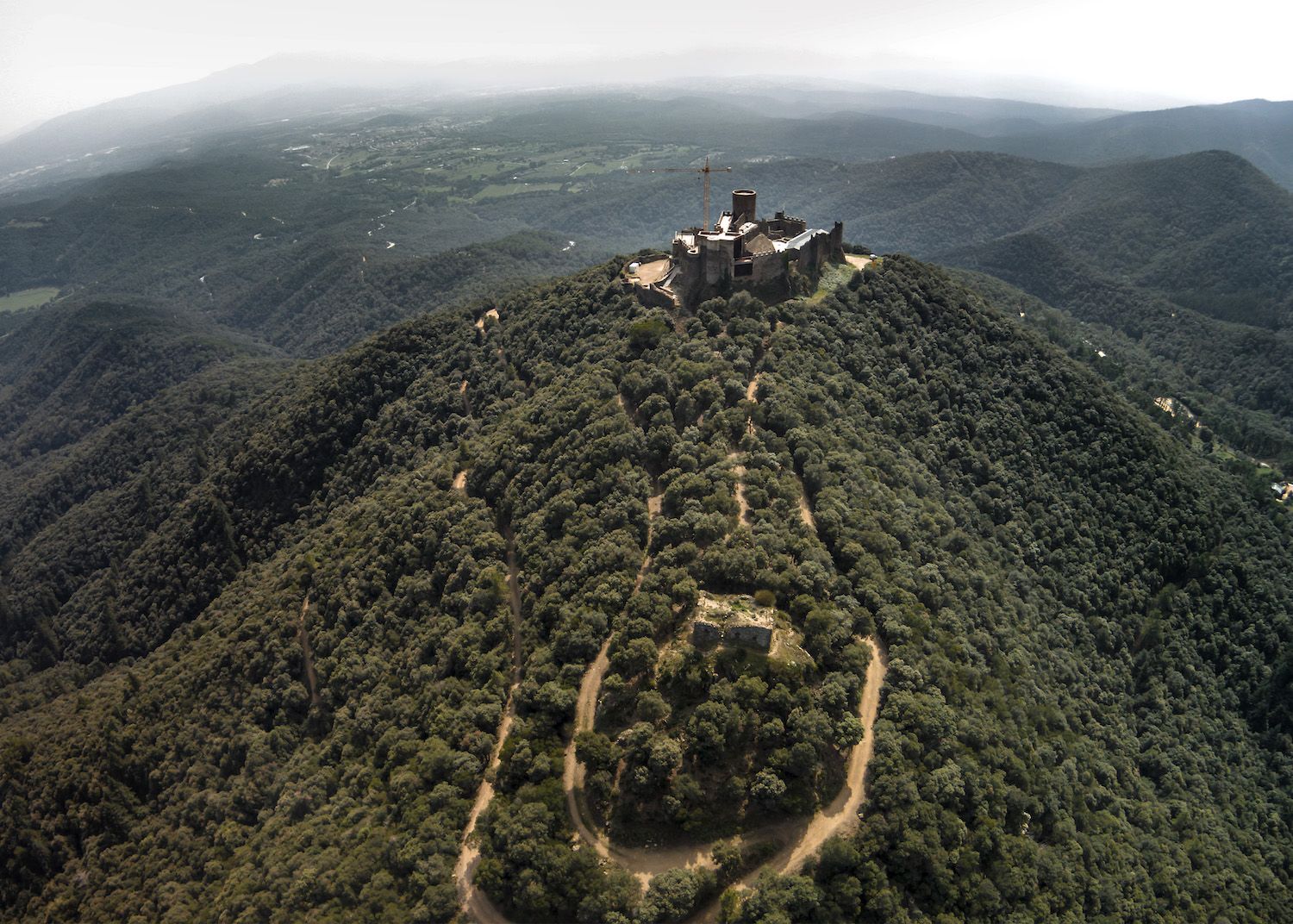 El castell de Montsoriu