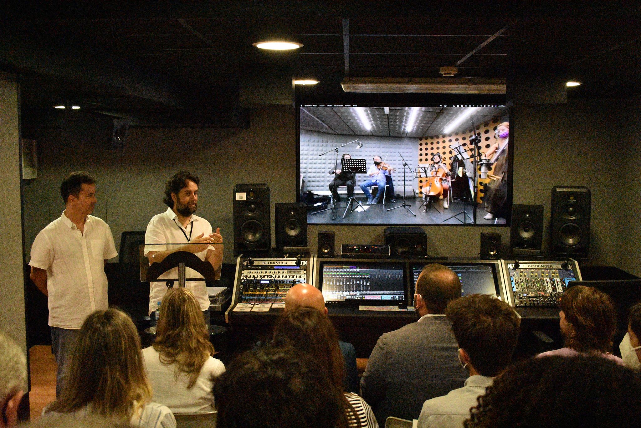 Nou estudi d'àudio professional al TecnoCampus. Fotos: TecnoCampus