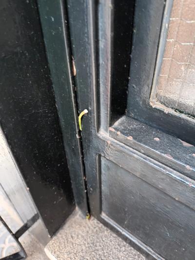 Atenció: així marquen les portes dels pisos per saber si estan buits i entrar-hi