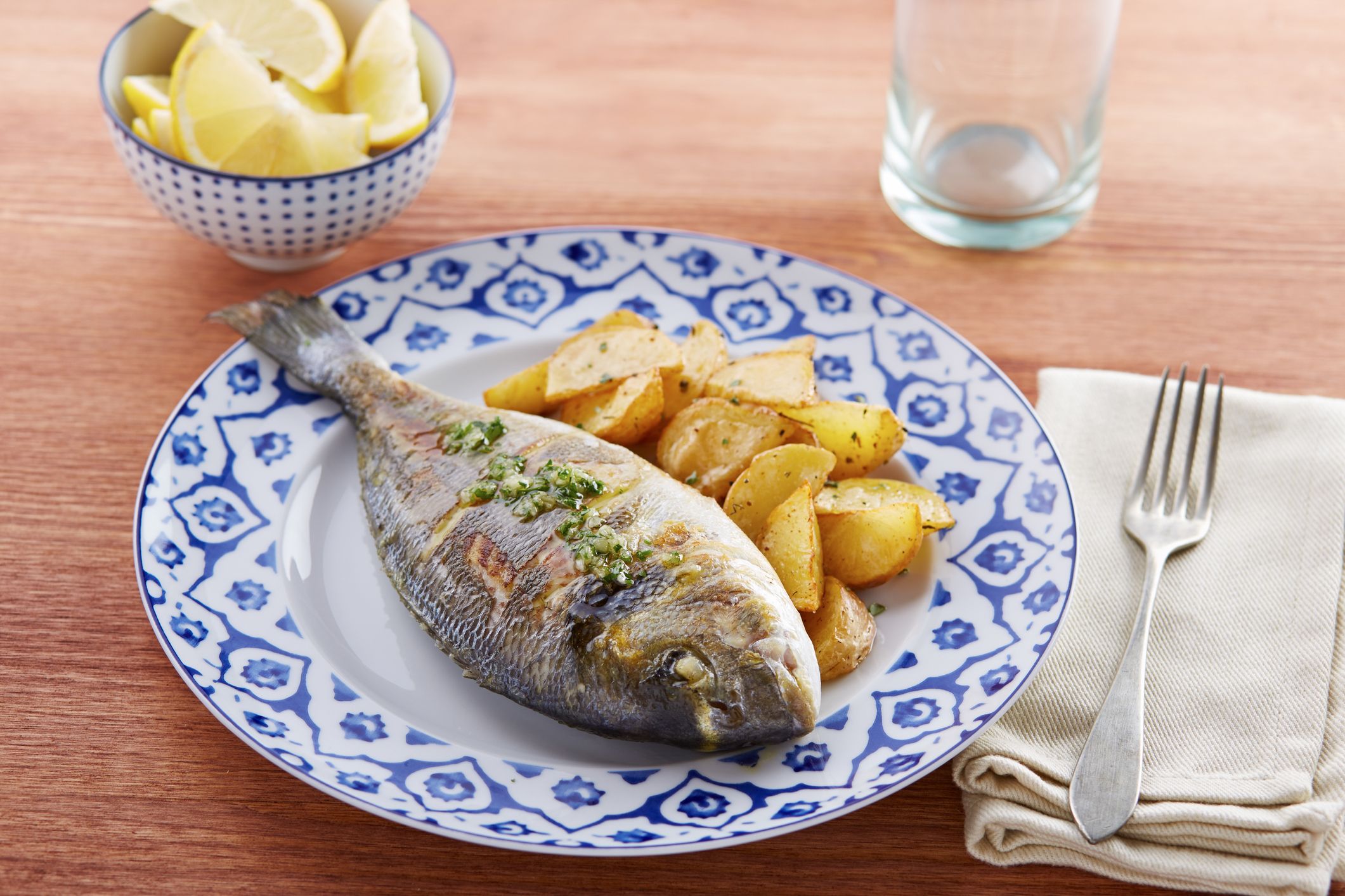 Orada al forn.