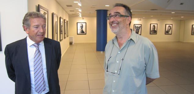 Ricard Navarro (esquerra) amb Miquel Arnal