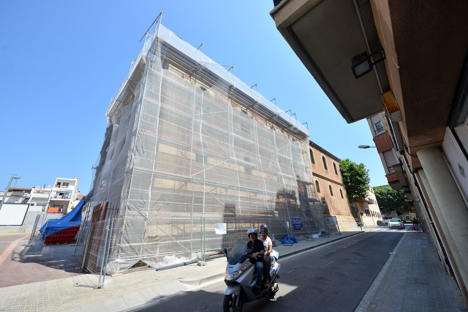 Sido actual de las obras. Foto: R.Gallofré