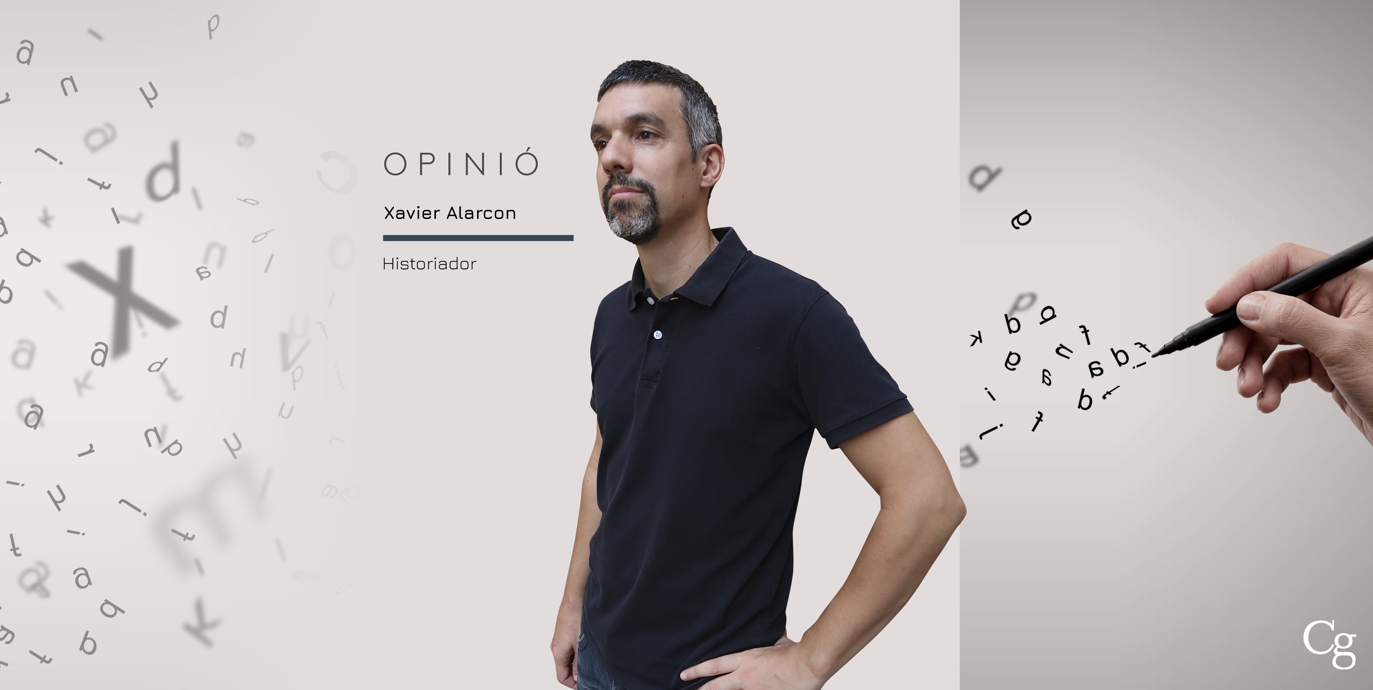 Xavier Alarcón, autor de l'article L'arqueta de Sant Cugat, primera aparició gràfica de Les Santes