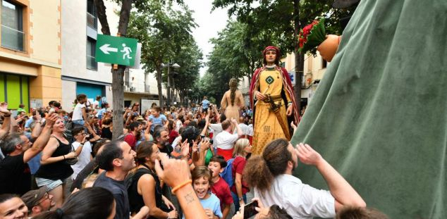 Moltíssima gent a la Riera a la Tarda Guillada. Foto: R. Gallofré