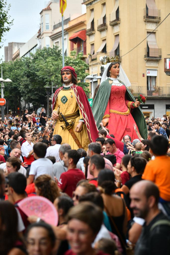 Estampa preciosa dels Gegants a Santa Anna. Foto: R. Gallofré Estampa preciosa dels Gegants a Santa Anna. Foto: R. Gallofré