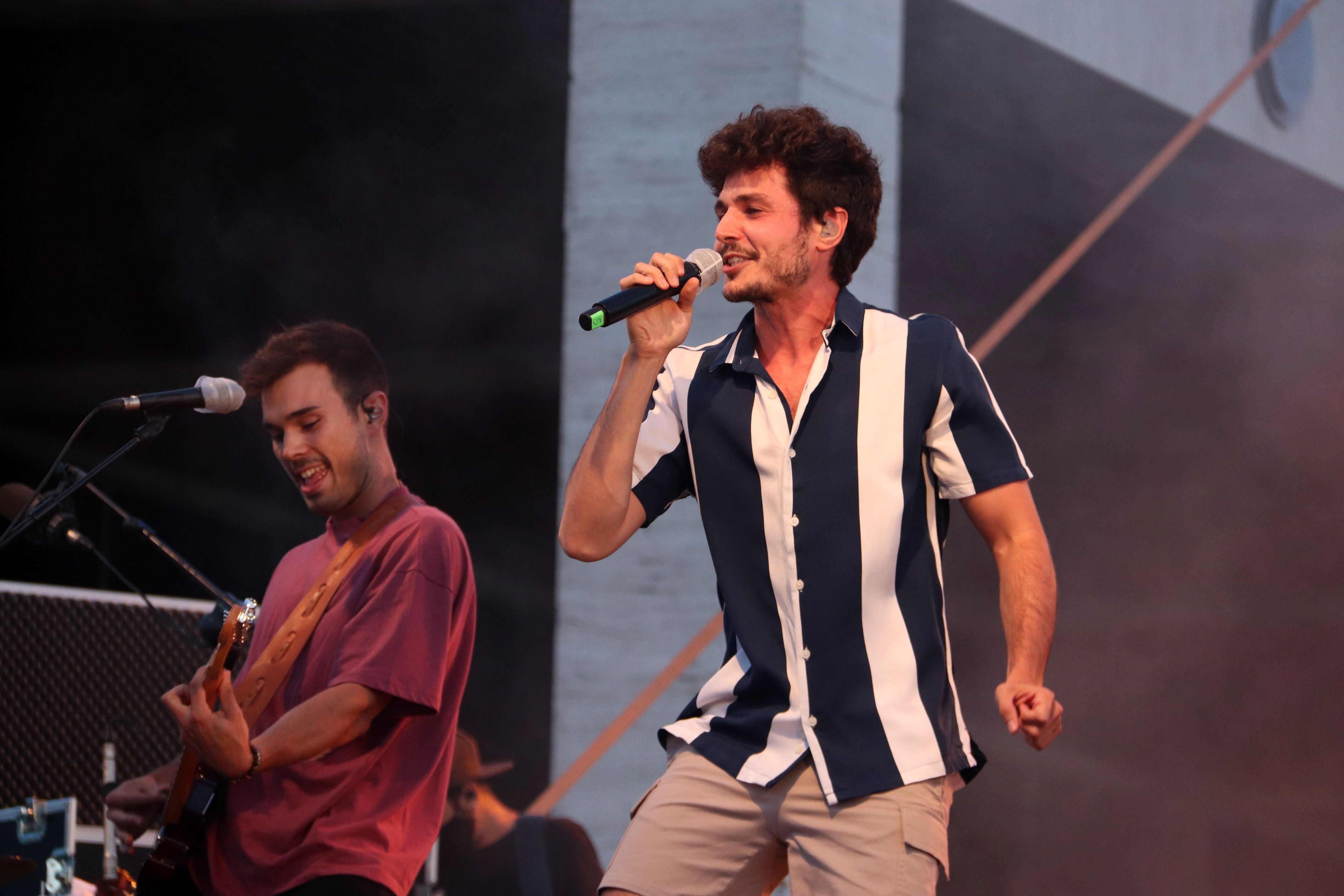 Miki Núñez, durant un concert. Foto: ACN