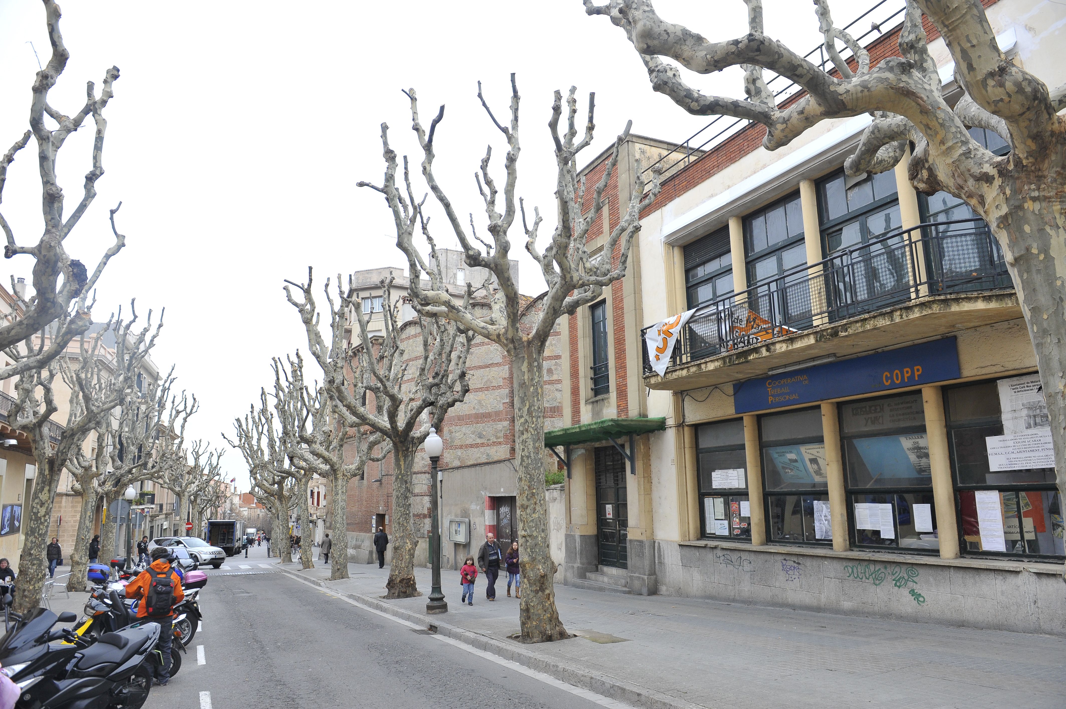 L'edifici del Cafè Nou, en una imatge d'arxiu . 