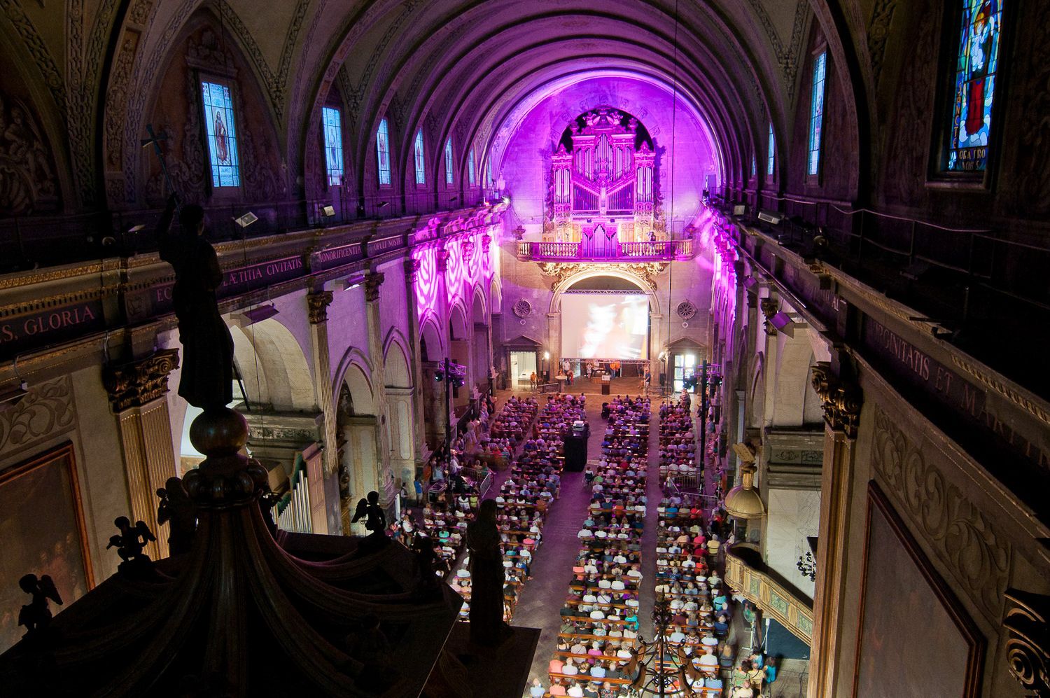 Un concert del Festival d'Orgue de Mataró