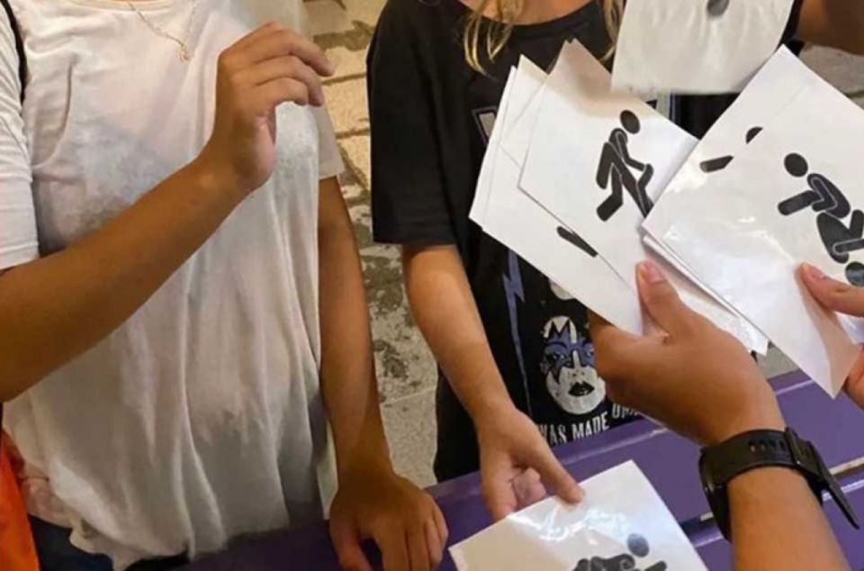 Una de les proves de la gimcana de Vilassar de Mar. Foto: Instagram Una de les proves de la gimcana de Vilassar de Mar. Foto: Instagram