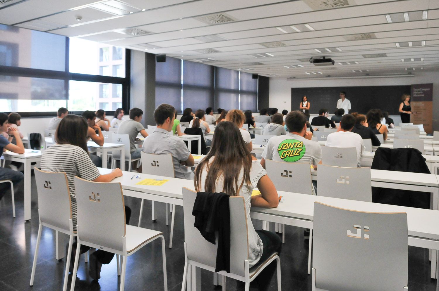 Alumnos al Tecnocampus. Jodo G. Romero