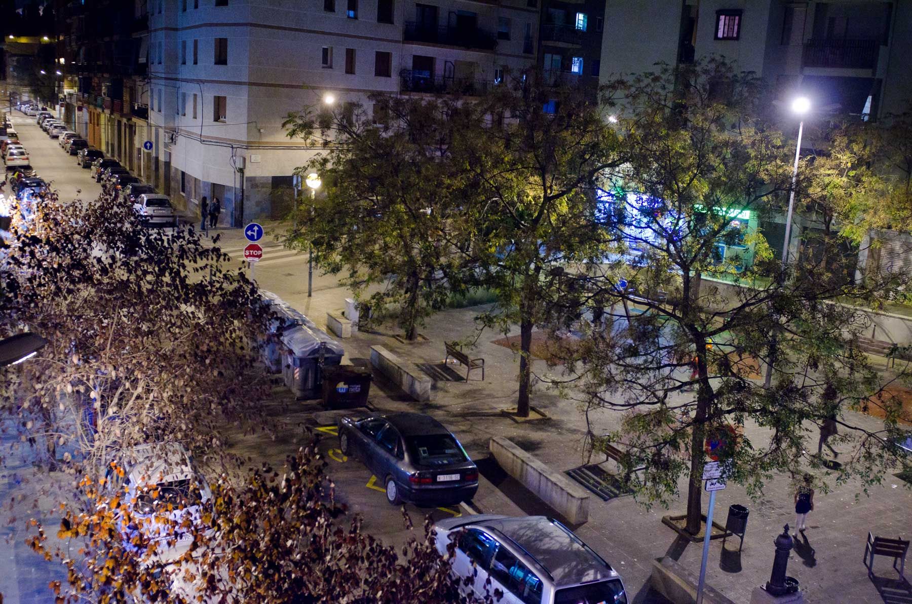 Plaça Colòmbia a Rocafonda