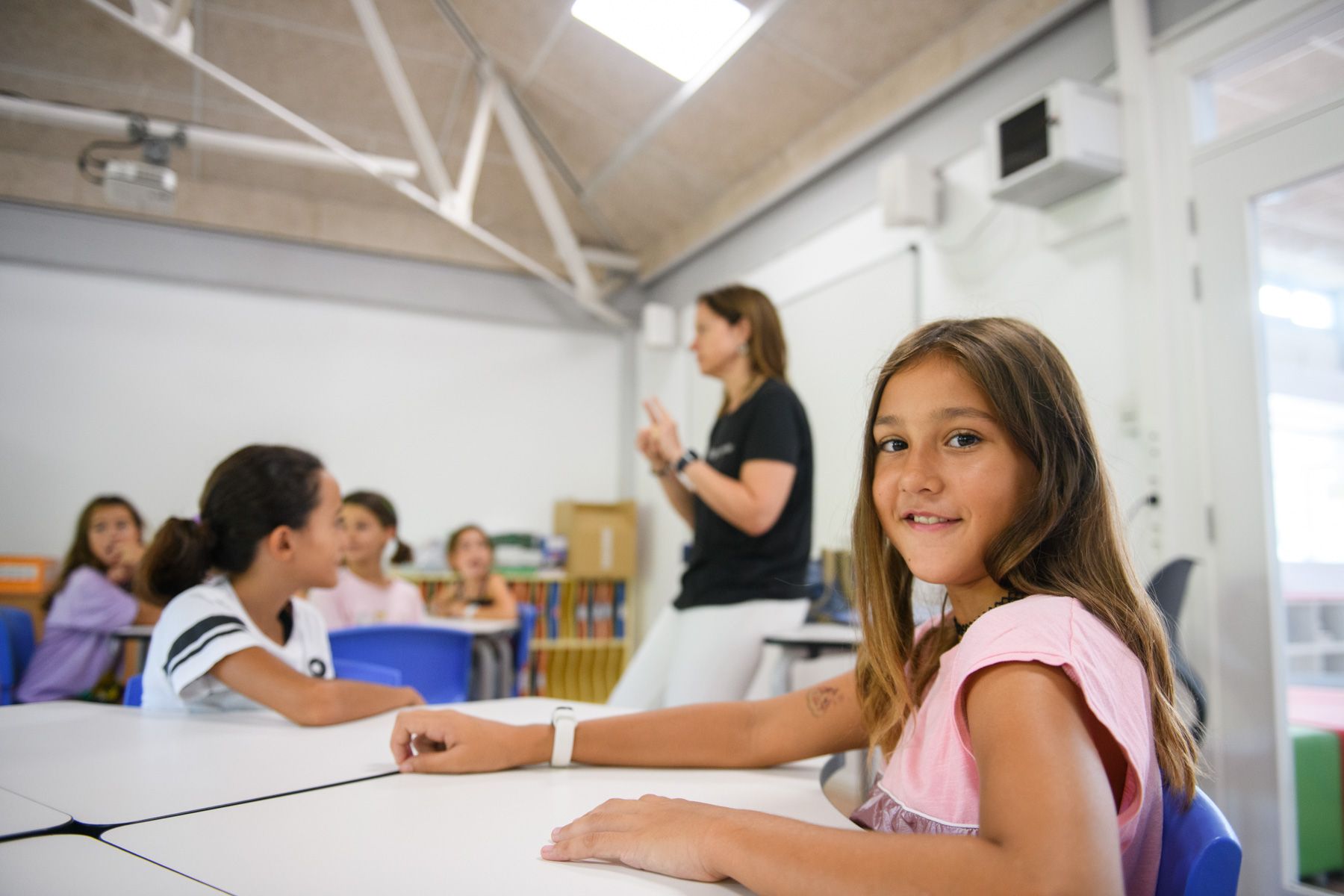 Imagen de archivo de una escuela de Mataró. Foto: R. G. 
