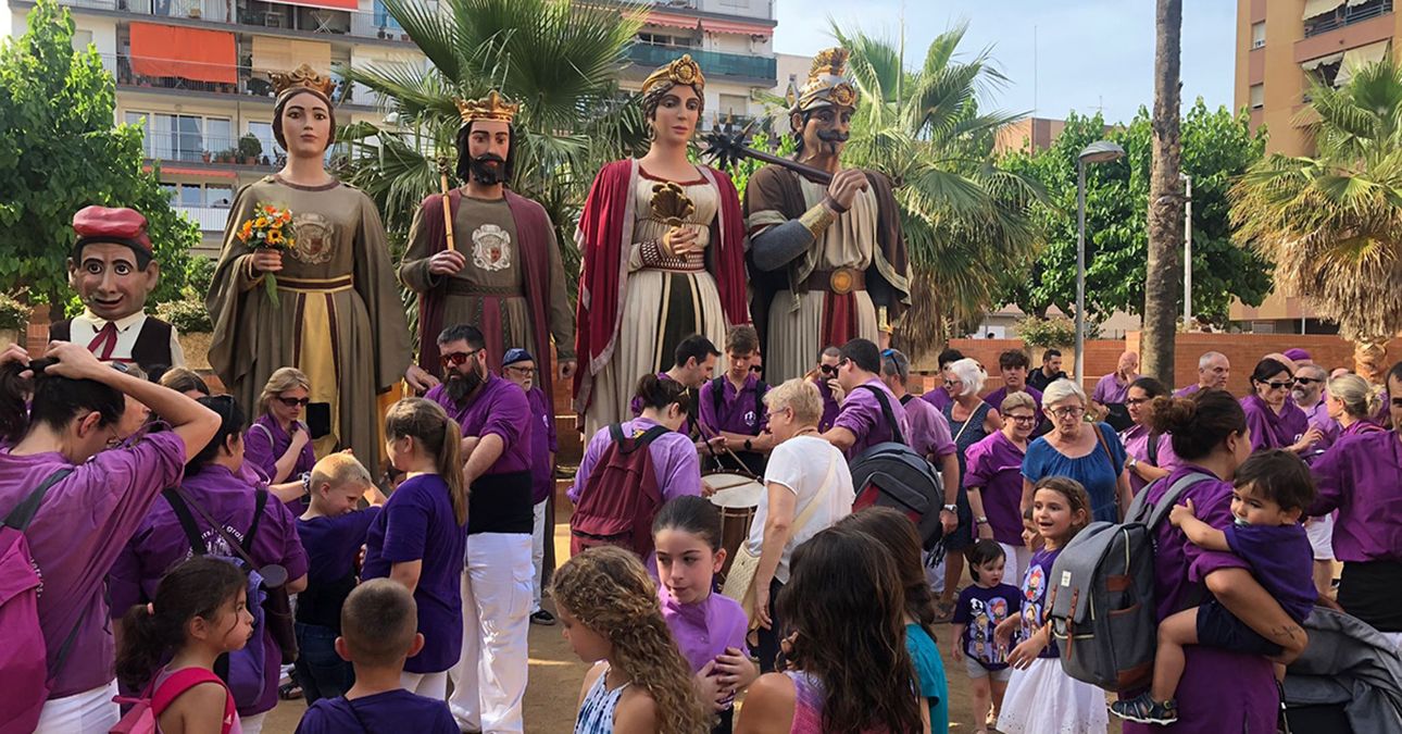 Els gegants, protagonistes a la Festa Major de la Minerva