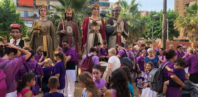 Els gegants, protagonistes a la Festa Major de la Minerva Els gegants, protagonistes a la Festa Major de la Minerva