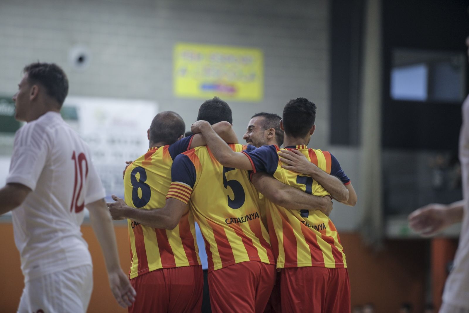 Bon partit dels catalans a Mataró. Foto: FCF