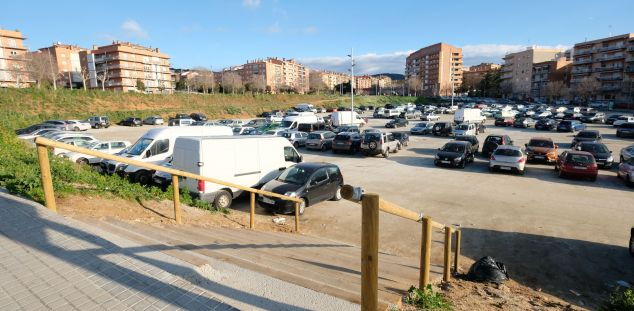 El Triangle dels Molins aparcament. Foto: R.Gallofré El Triangle dels Molins aparcament. Foto: R.Gallofré