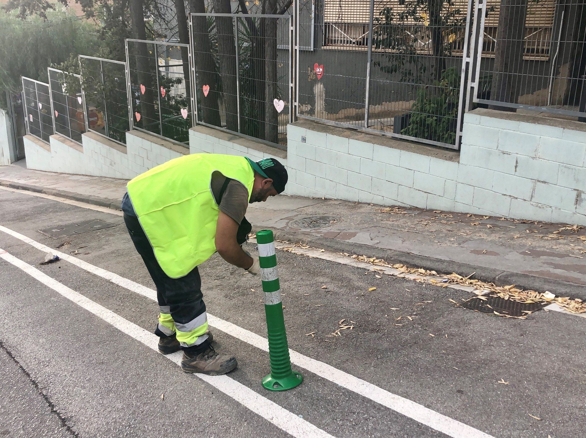 Obres a una de les escoles de Mataró. Foto: Ajuntament