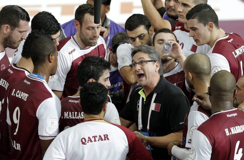 El conjunt del mític entrenador. Foto: EFE