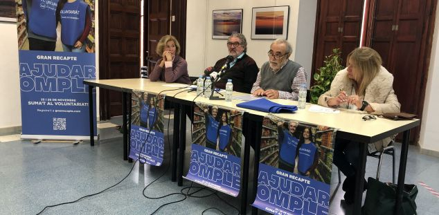 Roda de premsa del Gran Recapte al Maresme Roda de premsa del Gran Recapte al Maresme