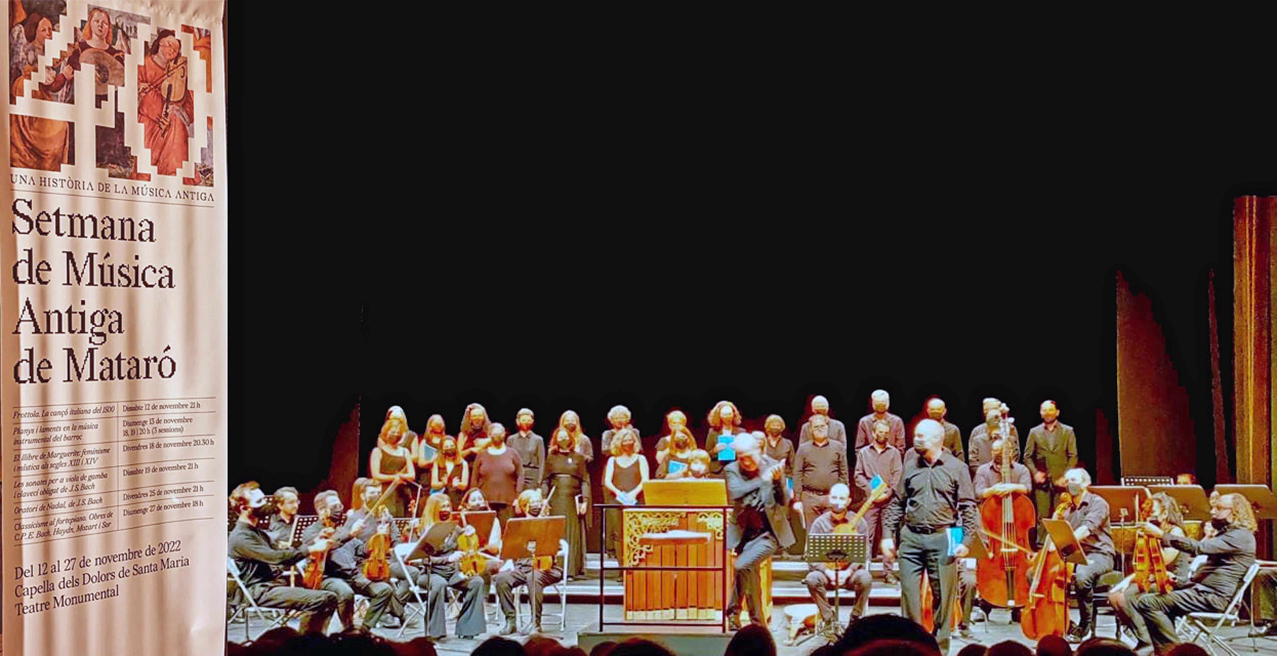 El Cor Ciutat de Mataró actua a la Setmana de Música Antiga