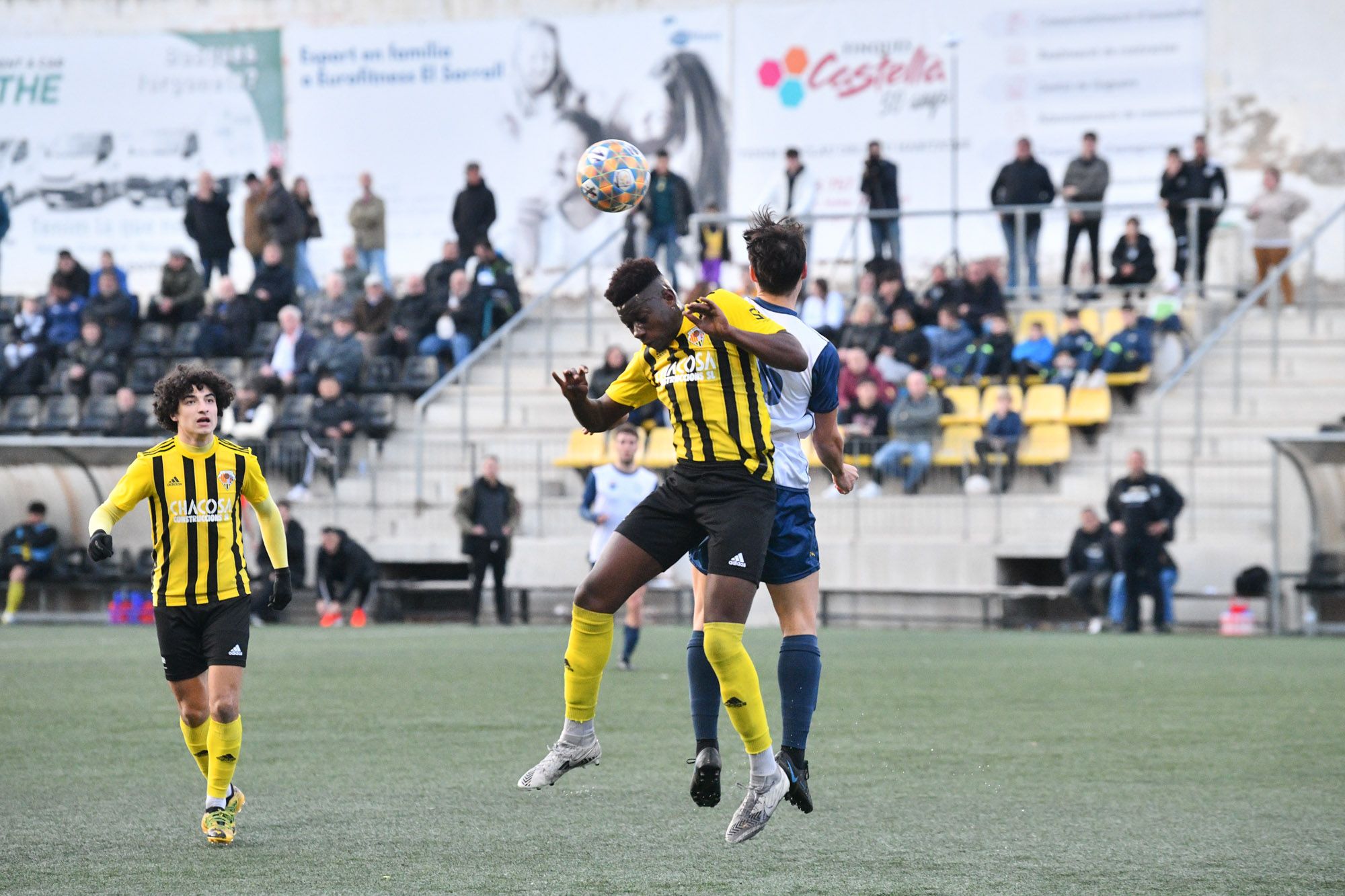 Un partit del CE Mataró. Foto: R.Gallofré