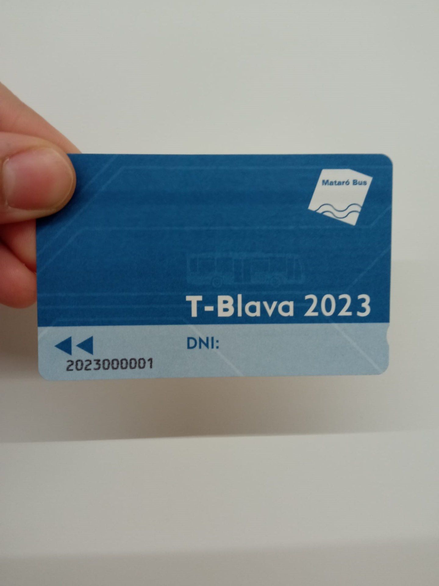 Targeta T-Blava
