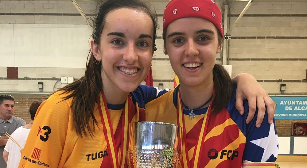 Las jugadoras mataronines.