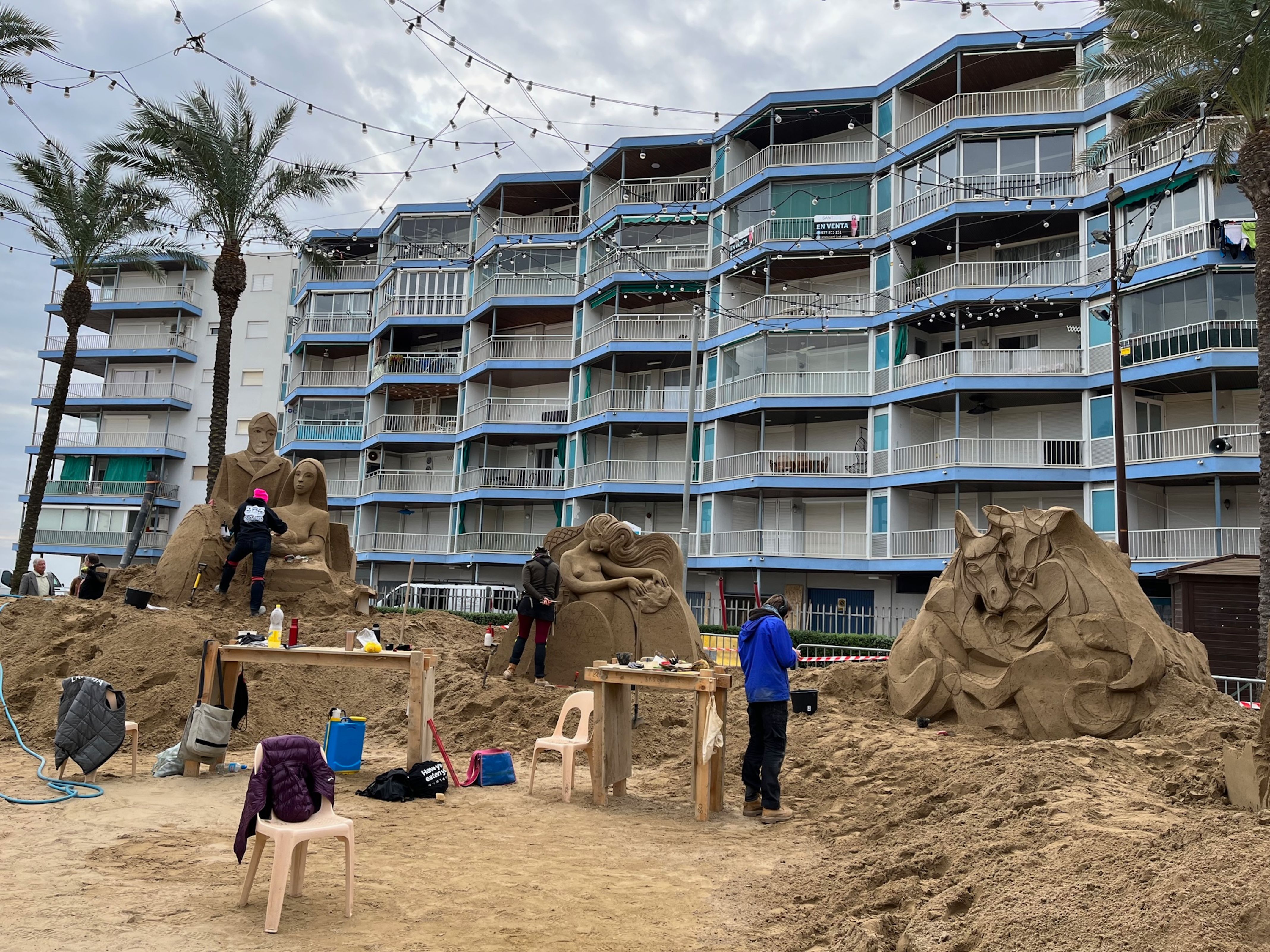 El Pessebre més espectacular i sorprenent, fet de sorra